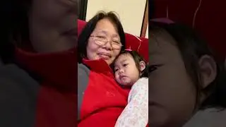 One of our bonding moments❤️❤️❤️   #granddaughter    #happinessoverload   #bondingtime