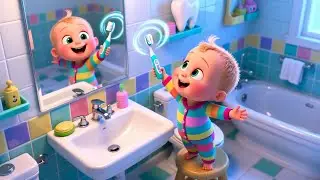 Morning Routine Fun! 🌞🎶 Cheerful Kids Song | Start the Day with Joy