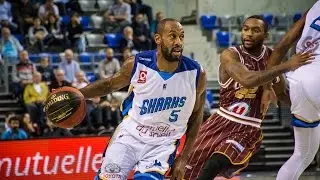 HIGHLIGHTS - ANTIBES SHARKS vs. ORLEANS (13.10.2015) - J02 Pro A