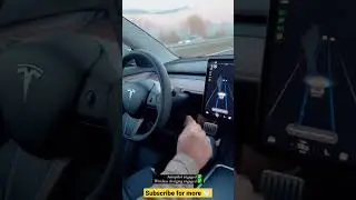 Tesla Auto pilot Mode #shorts #Autopilot #dubai