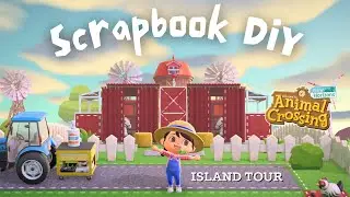 This ACNH Island Tour is a Crafter&rsquo;s Dream! Scrapbook | Animal Crossing: New Horizons Gameplay
