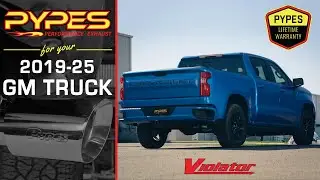 Pypes Exhaust for Your 2019-25 GM Truck (V8 1500 Series) - Tunes & Tip Kit