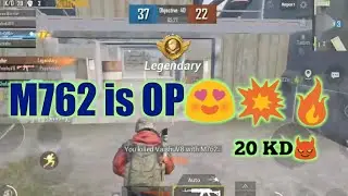 20 Kills Match 😈 | M762 + AWM | OP TDM Match
