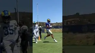 Lance McCutcheon picking back where he left off at Rams Camp