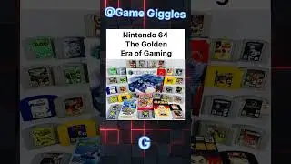 Nintendo 64 The Golden Era of Gaming#Nintendo64 #RetroGaming #N64Collection #ClassicGames