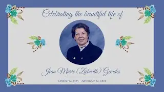 Jean Marie (Ziebarth) Geerdes