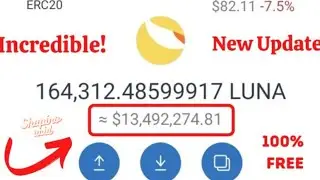 Get Free 10,000 LUNA COIN into your Trust Wallet Now!!!!