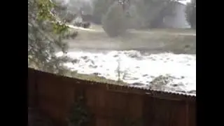 Heavy rains in Aurora Colorado Sept 14 2013