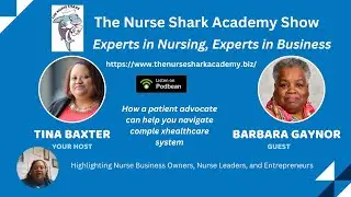 Barbara Gaynor The Nurse Shark Academy Show post production