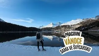 Sama ve Švýcarsku o Vánocích ❄️ Co me překvapilo!