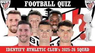 Identify the Athletic Club players from 2025-26 season | Football Quiz