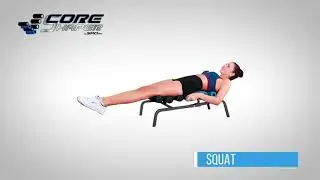 CORE SHAPER's Workout in GIFs: D - Squat / Rutina en GIFs: D - Abdominales