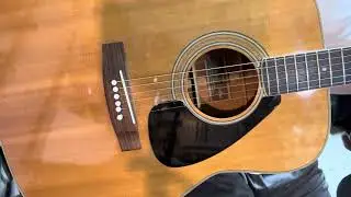 落語de FG「男は黙って黒ラベル」ヤマハFG-250J