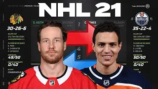NHL 21 - DUNCAN KEITH TO EDMONTON TRADE SIMULATION