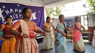 Tara velisindi christmas worship song dance performance | VidyaNidhi UP School #christmascelebration