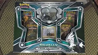 Opening a Silvally Figure Pokemon Collection Box!