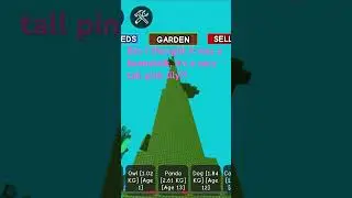 Can they even collect it? #roblox #growagarden #pinkleaf #beanstalk #how #funny #fun