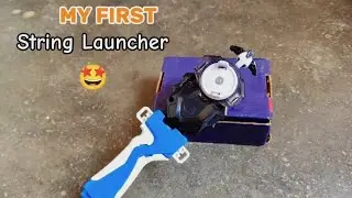 STRING LAUNCHER UNBOXING || my first string launcher unboxing video 😙