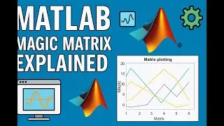 MATLAB Magic Matrix Explained | How to Plot a Matrix with Rows, Columns & Diagonals