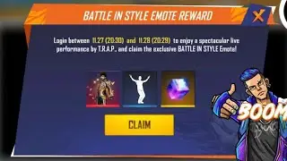 Trap 2.0 Event Reward | I Got Rare and Limited Edition B.I.S Emote For Free | Pahadi Ninja 😈