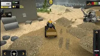 Wheel Loader Working For Building Construction। Android Gameplay । Construction Simulator। JCB Dozer