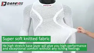 Knitting cycling base layer, breathable and moisture-wicking suitable for hot weather#bike #cycling
