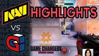 [Guild X vs NAVI Celestials] - HIGHLIGHTS | VCT Game Changers EMEA