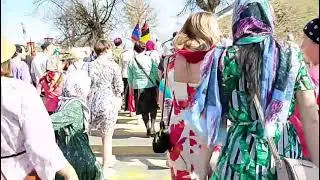 Paasprocessie bij prachtig weer. 🙏☦️☀️