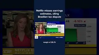 Netflix не смог оправдать прогнозы о доходах, сославшись на налоговый спор в Бразилии