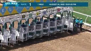 Westwood wins race 1 at Del Mar 8/24/25