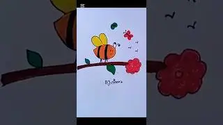 #Bee drawing#fly#Watu izzu#drawing#bee#ant drawing#kids drawing#viralart#kidsart#sketching#2026
