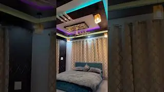 Bedroom new pvc panneling design #ytshorts #bedroomdesign #cellingdesign #fyp #explore #shorts #love