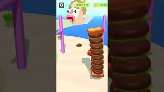 Sandwich Runner Level 117 Gameplay #shorts #gameplay
