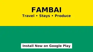 Fambai App: Find Rides, Book Stays & Trade Farm Produce in Zim