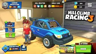 Hill Climb Racing 3 - New Vehicle RALLY CAR Unlocked GamePlay Walkthrough #3