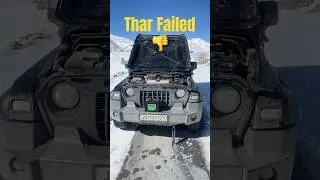 Thar Diesel Failed 👎 in Winter Spiti