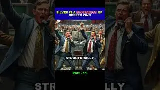Silver: The Unexpected Byproduct of Copper and Zinc Mining #shorts