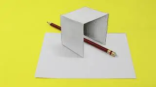 🔥 Como Hacer Dibujos en 3D para Principiantes Sobre Papel - Arte 3D