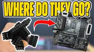 Where Do The Power Supply Cables Go?