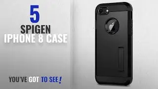 Top 5 Spigen Iphone 8 Case [2018 Best Sellers]: Spigen Tough Armor [2nd Generation] iPhone 8 Case /