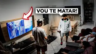TR0LEI MEU PAI QUEBR4ND0 A TELEVISA0 DELE…