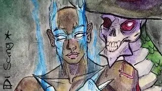 #Coloreando el dia 9 de #Drawtober que fue #Retro con #Shadowman y hablando de mi amor por el juego