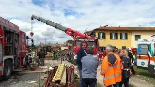 LIVE Lucca, esplosione e crollo di un edificio a Montecarlo: diretta video