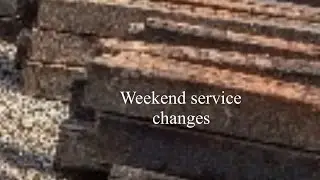 Stories of the Washington metro: weekend service changes 
