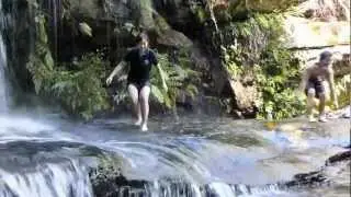 A secret waterhole near Faulconbridge in the Blue Mountains
