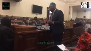 Tendai Biti destroying Finance minister Mthuli Ncube over economic situation (Zimbabwe Parliament)