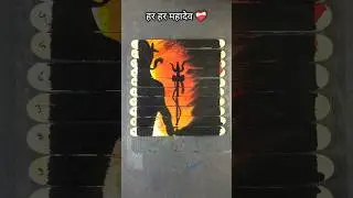 mahadev creative painting drawing for beginners #shorts #ytshorts