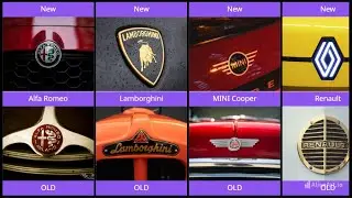 OLD vs NEW: Europe's Car Logos Evolution (European Edition)