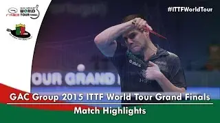 2015 World Tour Grand Finals Highlights: MA Long vs OVTCHAROV Dimitrij (1/4)