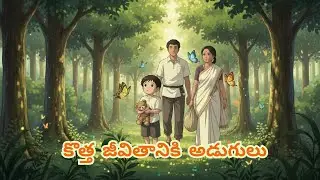 కొత్త జీవితానికి అడుగులు | Episode 1 | Calm Telugu Story | Forest life story